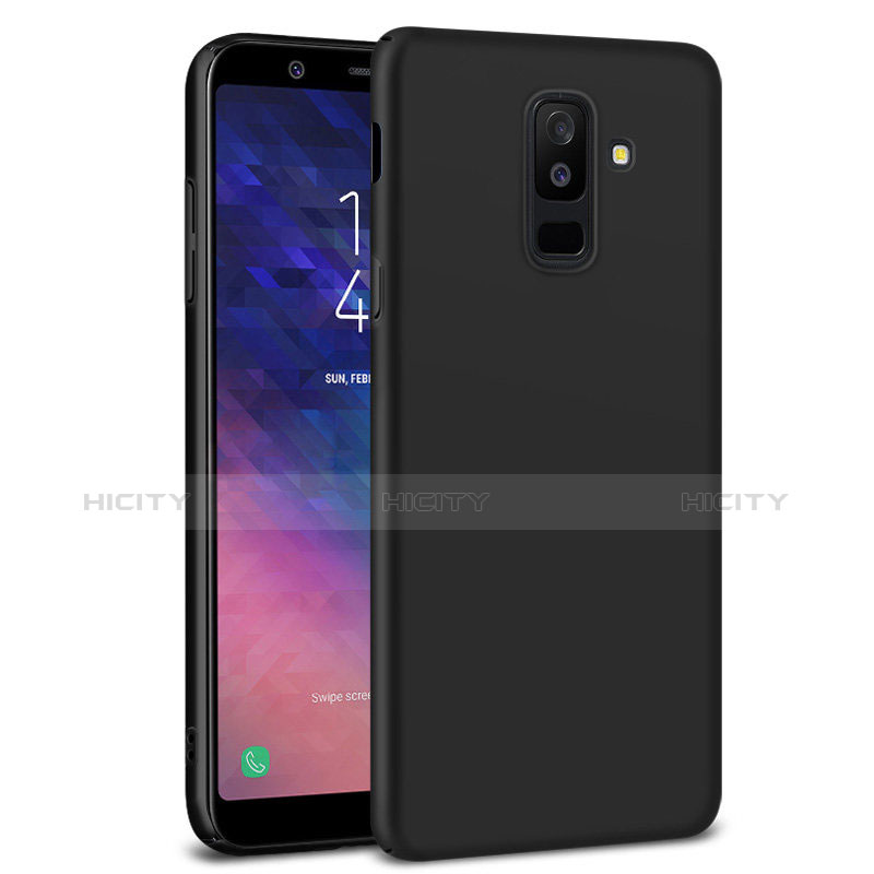 Handyhülle Hülle Kunststoff Schutzhülle Matt M02 für Samsung Galaxy A9 Star Lite Schwarz