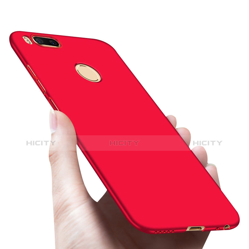 Handyhülle Hülle Kunststoff Schutzhülle Matt M02 für Xiaomi Mi 5X Rot