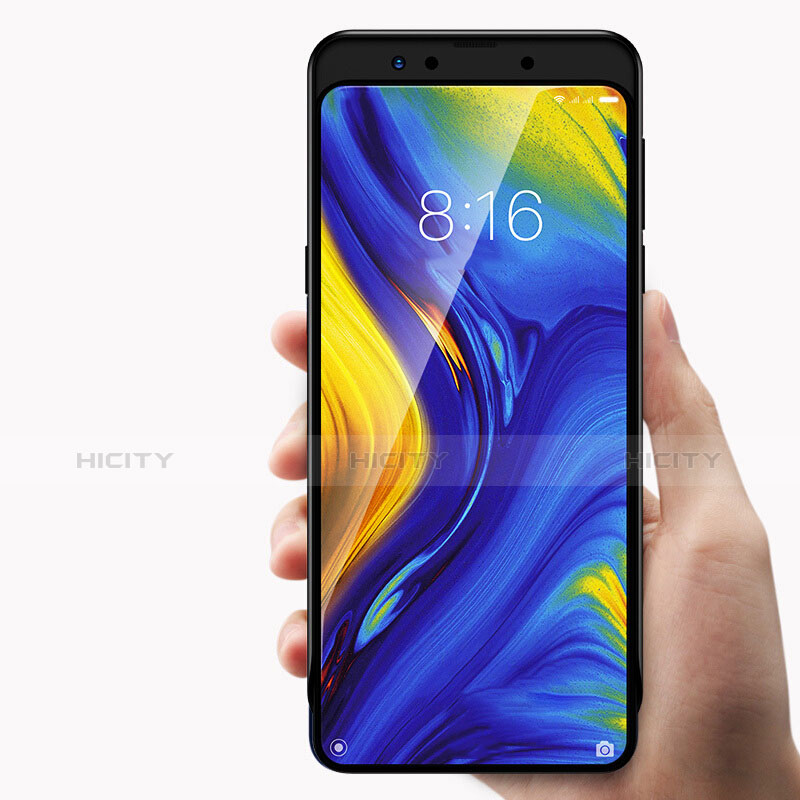 Handyhülle Hülle Kunststoff Schutzhülle Matt M02 für Xiaomi Mi Mix 3 Schwarz