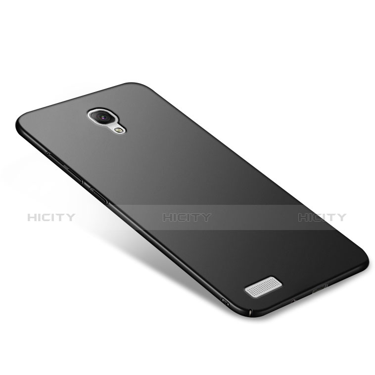 Handyhülle Hülle Kunststoff Schutzhülle Matt M02 für Xiaomi Redmi Note 4G Schwarz groß