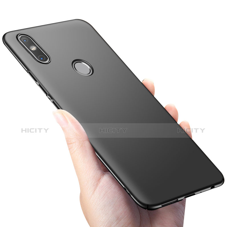 Handyhülle Hülle Kunststoff Schutzhülle Matt M02 für Xiaomi Redmi Note 5 AI Dual Camera Schwarz