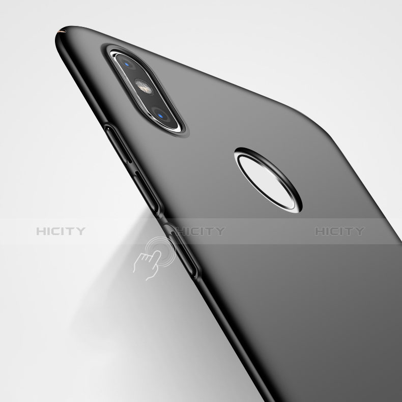 Handyhülle Hülle Kunststoff Schutzhülle Matt M02 für Xiaomi Redmi Note 5 AI Dual Camera Schwarz