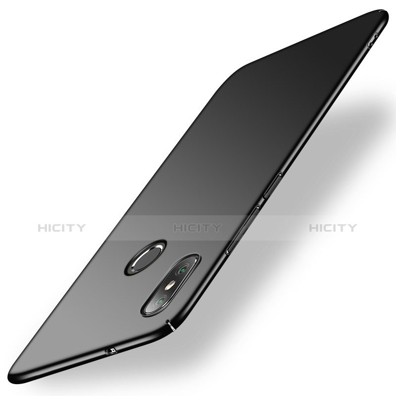 Handyhülle Hülle Kunststoff Schutzhülle Matt M02 für Xiaomi Redmi Note 5 AI Dual Camera Schwarz