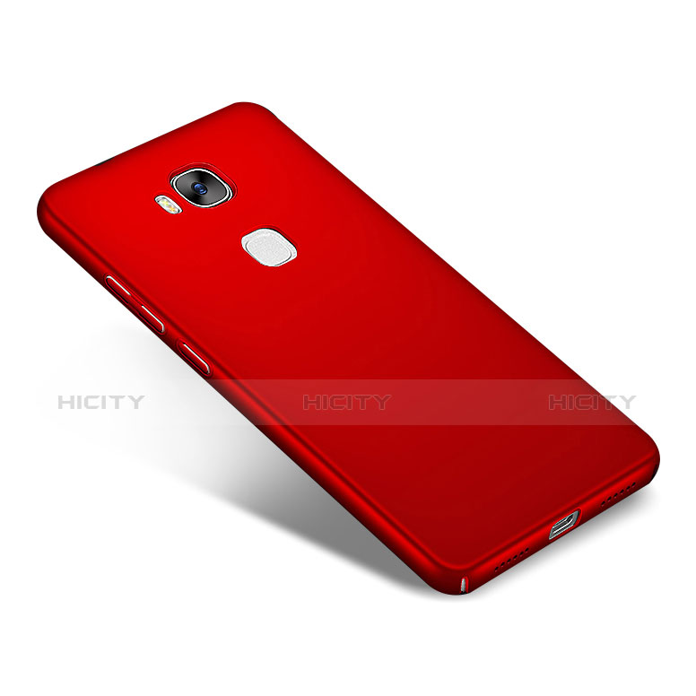 Handyhülle Hülle Kunststoff Schutzhülle Matt M03 für Huawei Honor Play 5X Rot