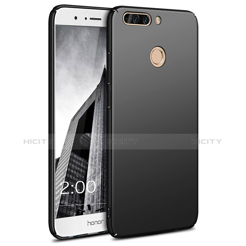 Handyhülle Hülle Kunststoff Schutzhülle Matt M03 für Huawei Honor V9 Schwarz