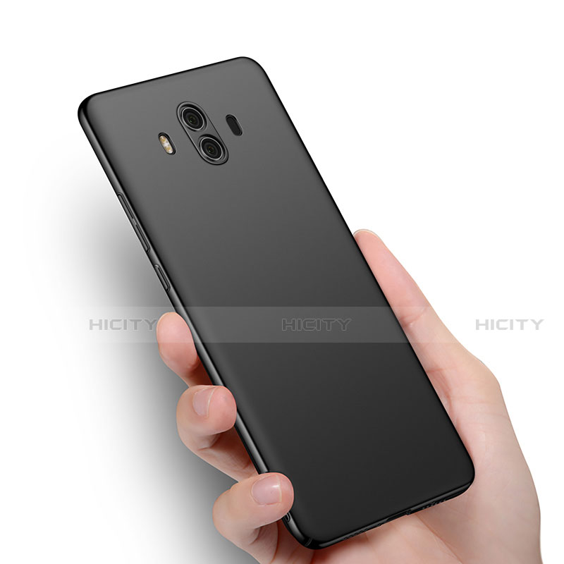 Handyhülle Hülle Kunststoff Schutzhülle Matt M03 für Huawei Mate 10 Schwarz