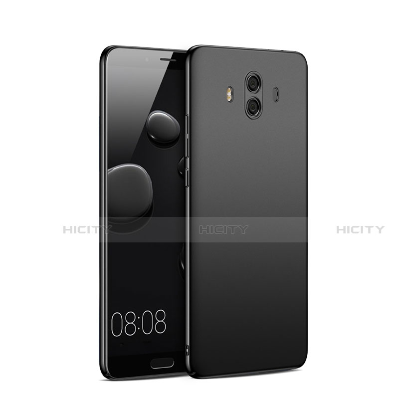 Handyhülle Hülle Kunststoff Schutzhülle Matt M03 für Huawei Mate 10 Schwarz