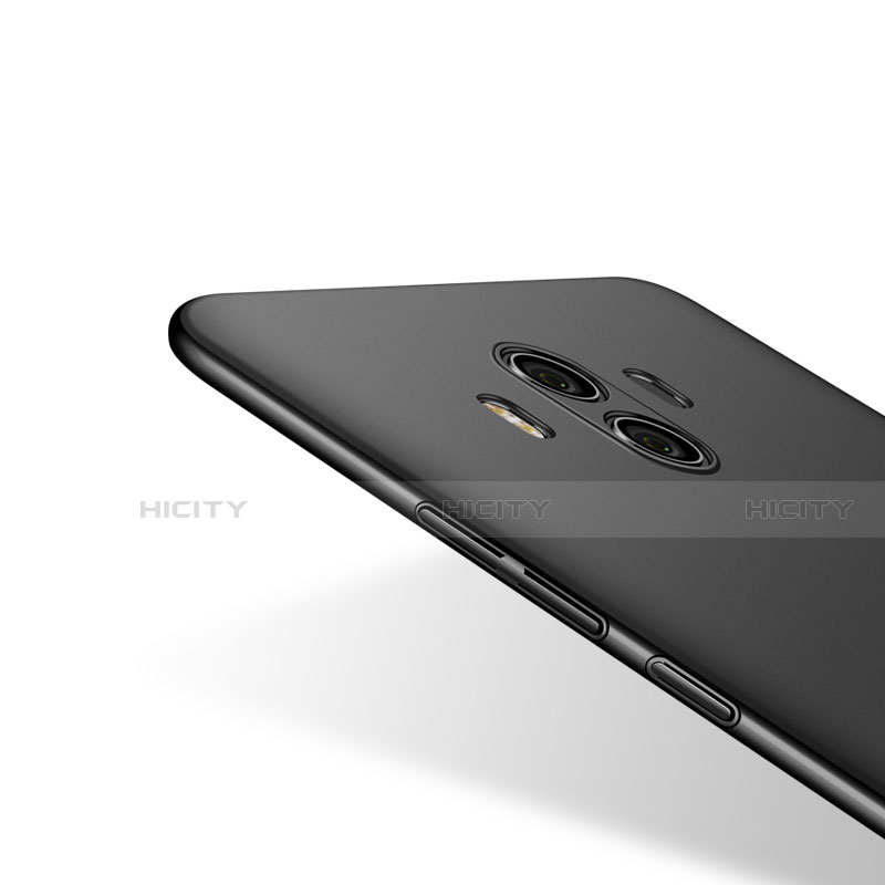 Handyhülle Hülle Kunststoff Schutzhülle Matt M03 für Huawei Mate 10 Schwarz