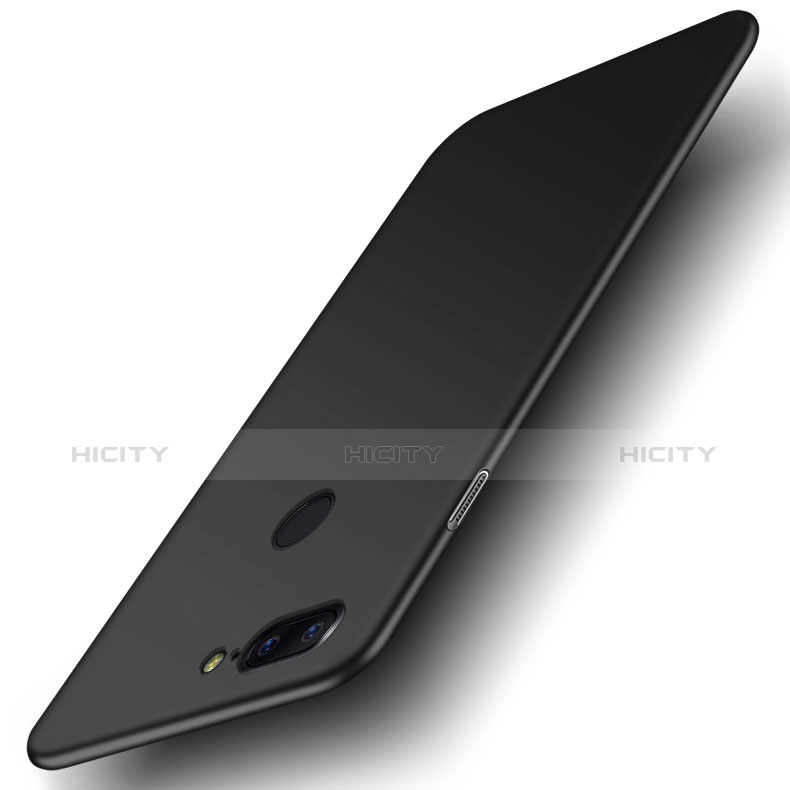 Handyhülle Hülle Kunststoff Schutzhülle Matt M03 für OnePlus 5T A5010 Schwarz