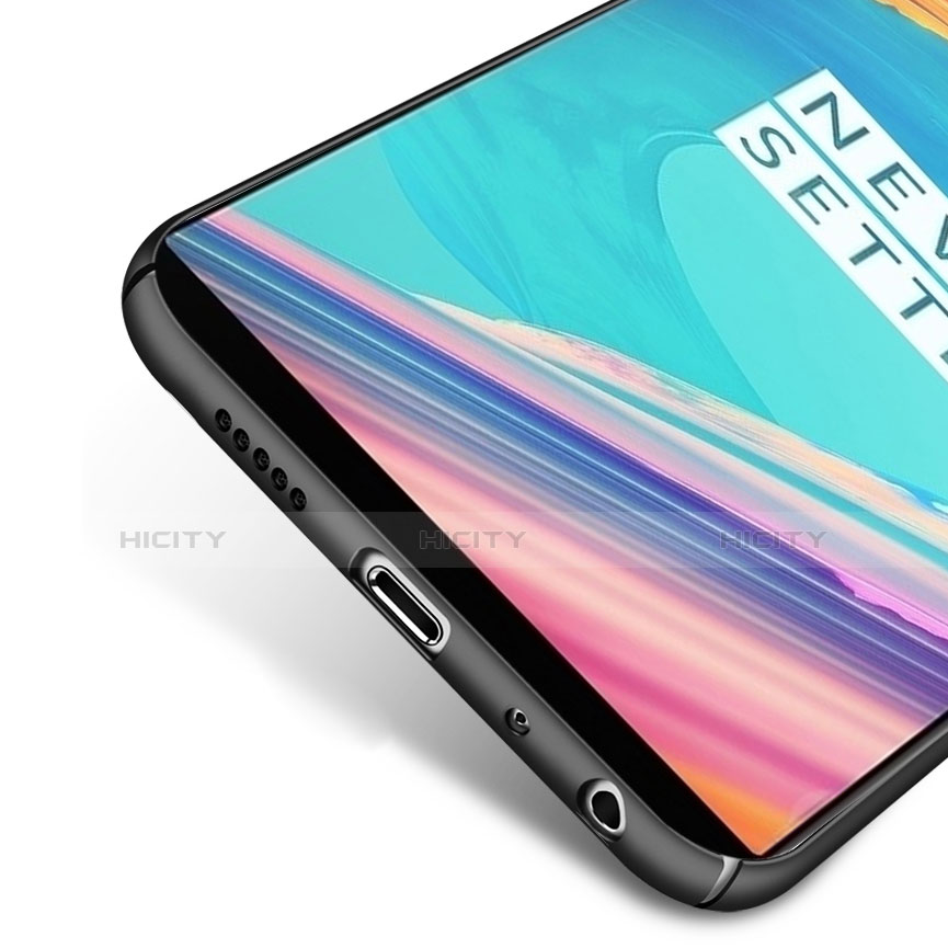 Handyhülle Hülle Kunststoff Schutzhülle Matt M03 für OnePlus 5T A5010 Schwarz