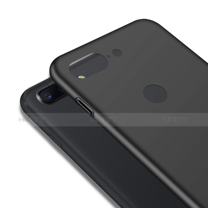 Handyhülle Hülle Kunststoff Schutzhülle Matt M03 für OnePlus 5T A5010 Schwarz