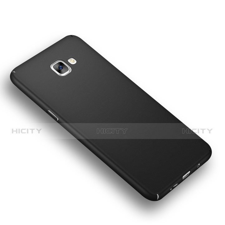 Handyhülle Hülle Kunststoff Schutzhülle Matt M03 für Samsung Galaxy A9 (2016) A9000 Schwarz