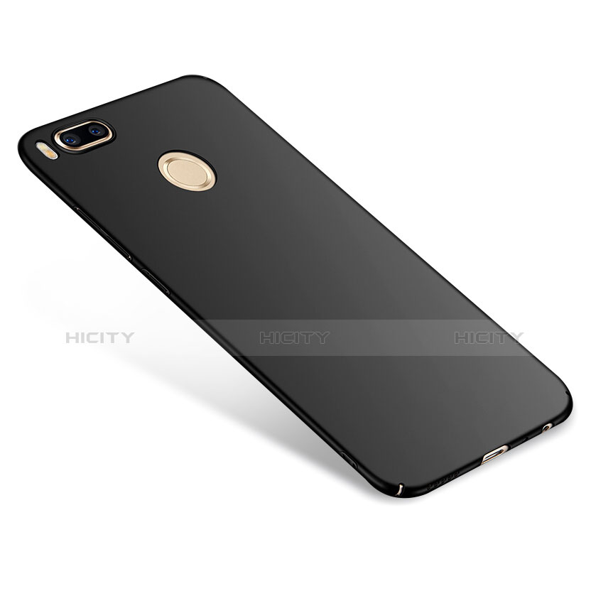 Handyhülle Hülle Kunststoff Schutzhülle Matt M03 für Xiaomi Mi 5X Schwarz groß