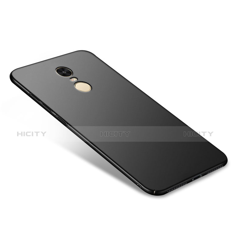 Handyhülle Hülle Kunststoff Schutzhülle Matt M03 für Xiaomi Redmi Note 4 Standard Edition Schwarz