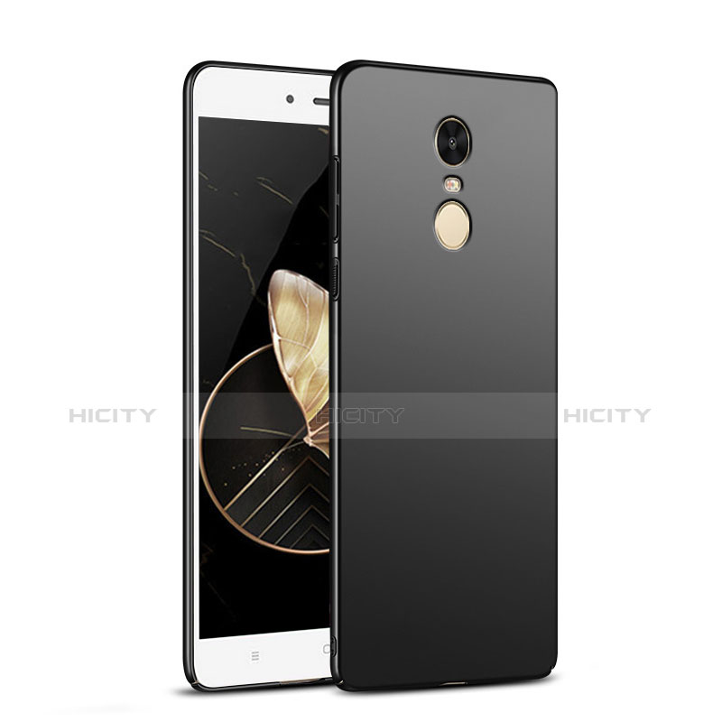 Handyhülle Hülle Kunststoff Schutzhülle Matt M03 für Xiaomi Redmi Note 4X High Edition Schwarz