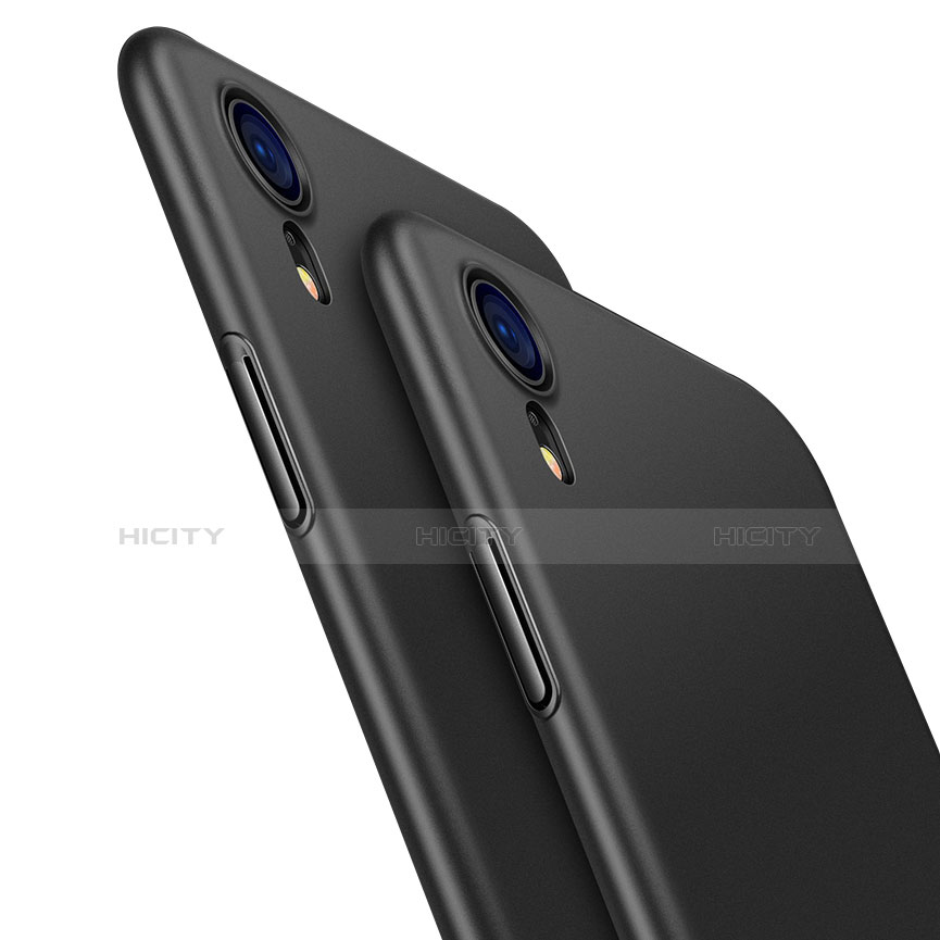 Handyhülle Hülle Kunststoff Schutzhülle Matt M04 für Apple iPhone XR Schwarz