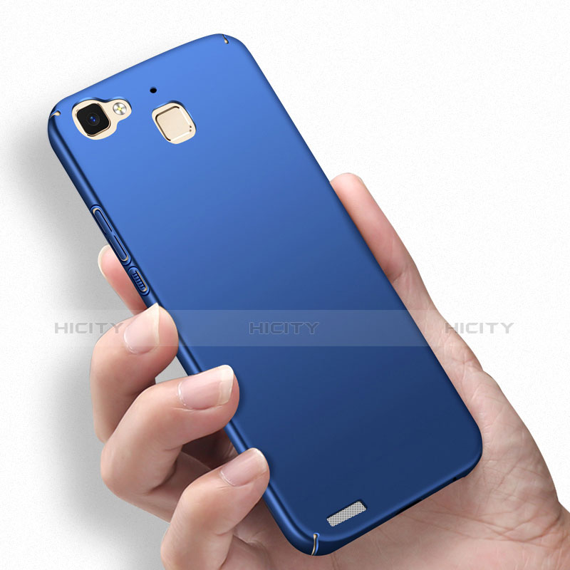 Handyhülle Hülle Kunststoff Schutzhülle Matt M04 für Huawei Enjoy 5S Blau