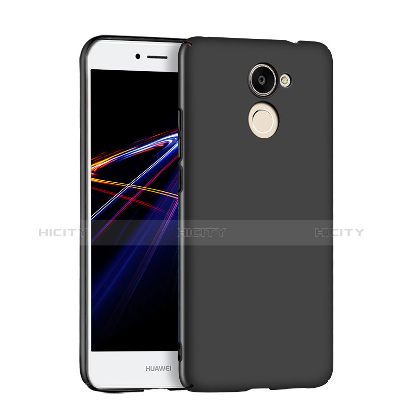 Handyhülle Hülle Kunststoff Schutzhülle Matt M04 für Huawei Enjoy 7 Plus Schwarz