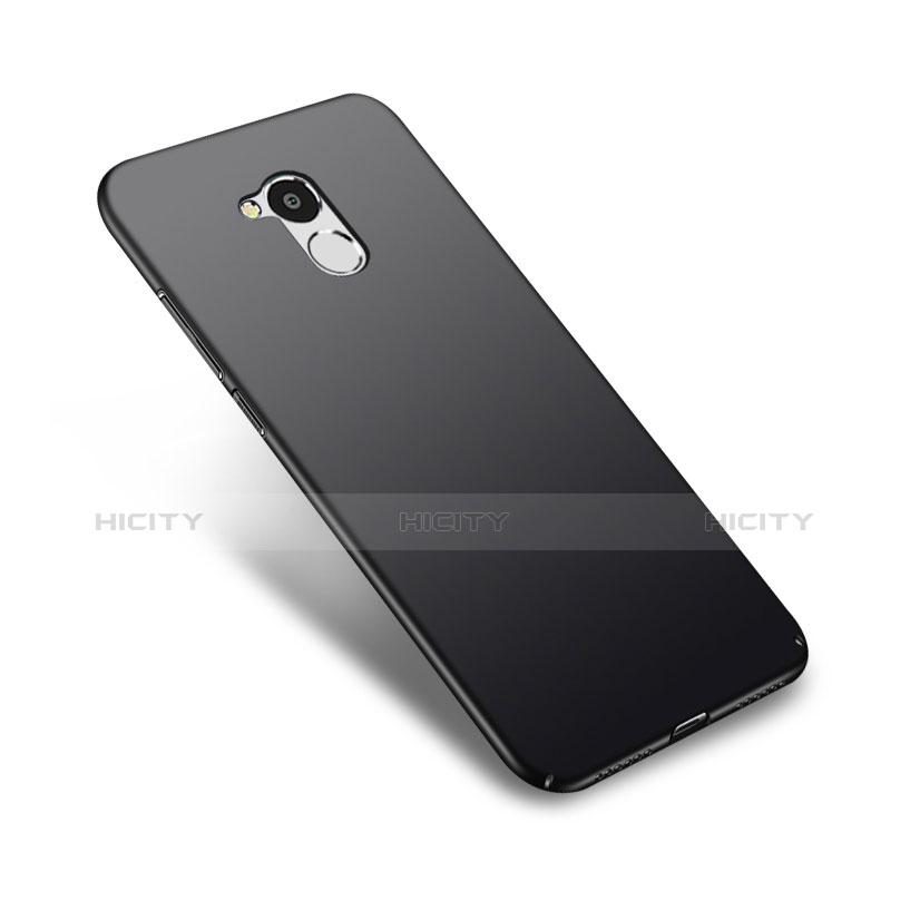 Handyhülle Hülle Kunststoff Schutzhülle Matt M04 für Huawei Honor 6C Pro Schwarz groß