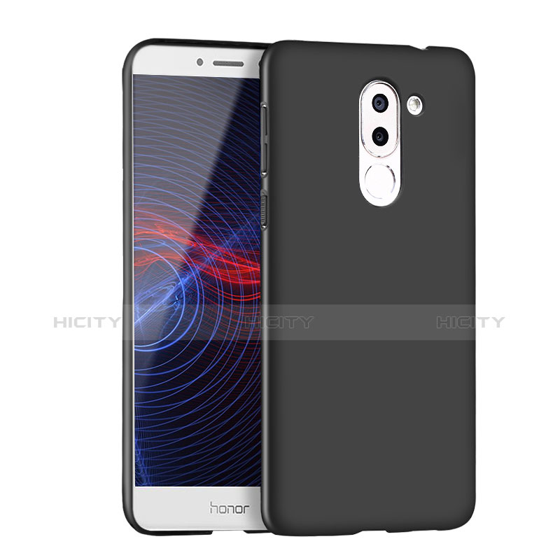 Handyhülle Hülle Kunststoff Schutzhülle Matt M04 für Huawei Honor 6X Pro Schwarz