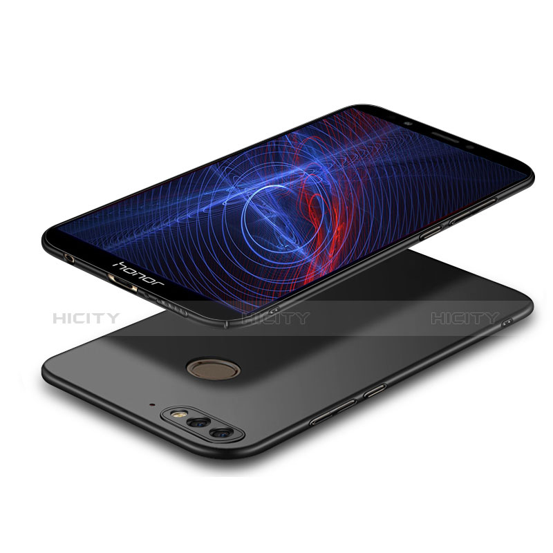 Handyhülle Hülle Kunststoff Schutzhülle Matt M04 für Huawei Honor 7C Schwarz