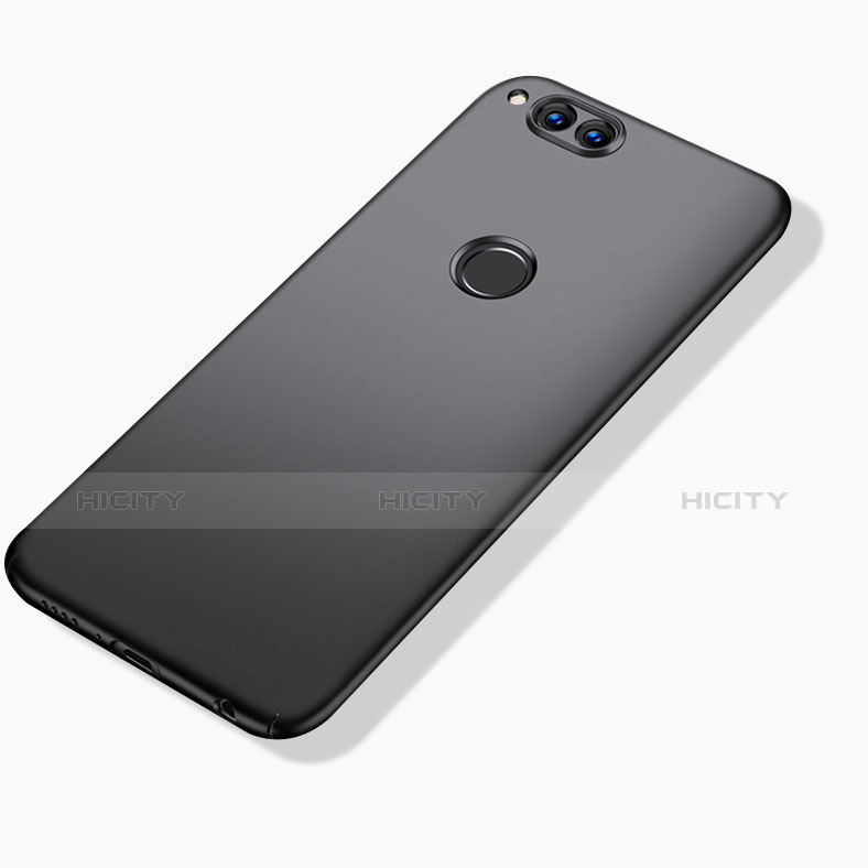 Handyhülle Hülle Kunststoff Schutzhülle Matt M04 für Huawei Honor 7X Schwarz