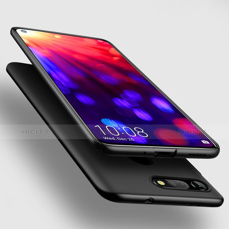 Handyhülle Hülle Kunststoff Schutzhülle Matt M04 für Huawei Honor V20 Schwarz groß