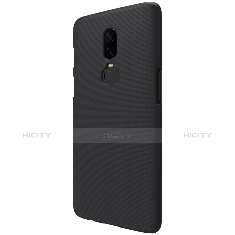 Handyhülle Hülle Kunststoff Schutzhülle Matt M04 für OnePlus 6 Schwarz