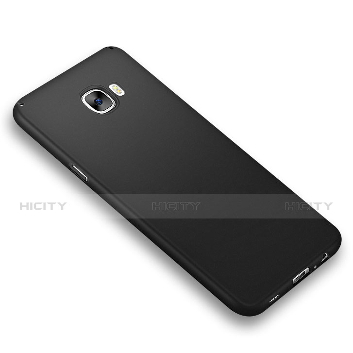 Handyhülle Hülle Kunststoff Schutzhülle Matt M04 für Samsung Galaxy C5 SM-C5000 Schwarz