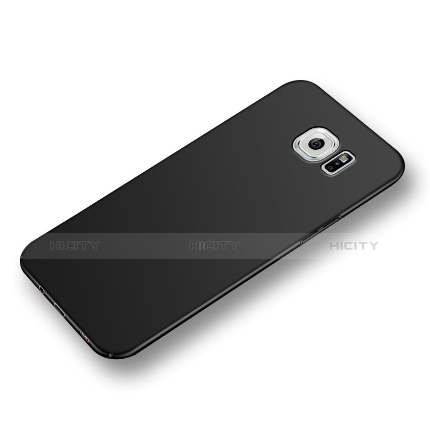 Handyhülle Hülle Kunststoff Schutzhülle Matt M04 für Samsung Galaxy S7 Edge G935F Schwarz