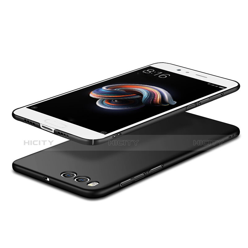 Handyhülle Hülle Kunststoff Schutzhülle Matt M04 für Xiaomi Mi Note 3 Schwarz Plus