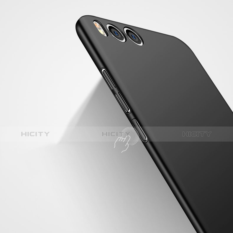 Handyhülle Hülle Kunststoff Schutzhülle Matt M04 für Xiaomi Mi Note 3 Schwarz groß