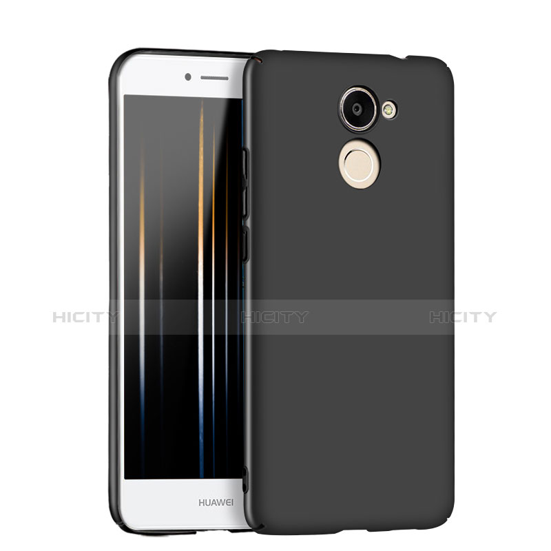 Handyhülle Hülle Kunststoff Schutzhülle Matt M05 für Huawei Enjoy 7 Plus Schwarz