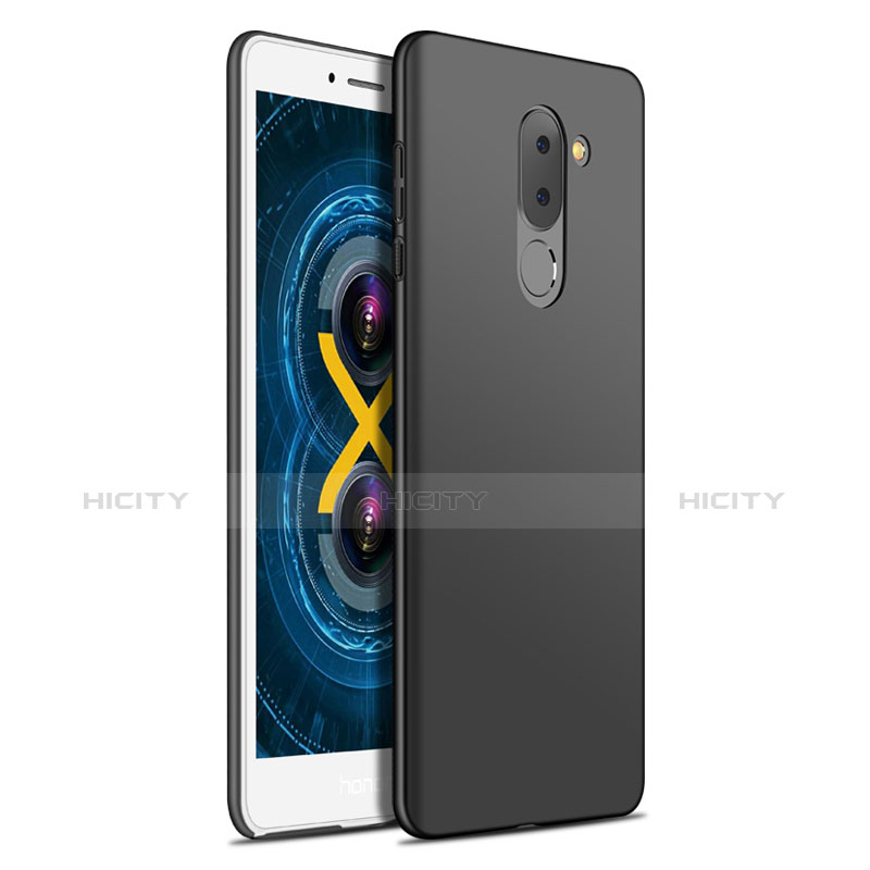 Handyhülle Hülle Kunststoff Schutzhülle Matt M05 für Huawei Honor 6X Pro Schwarz