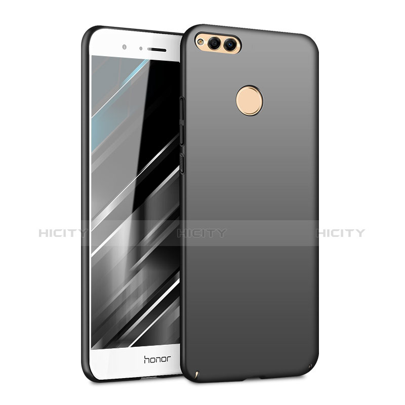 Handyhülle Hülle Kunststoff Schutzhülle Matt M05 für Huawei Honor Play 7X Schwarz