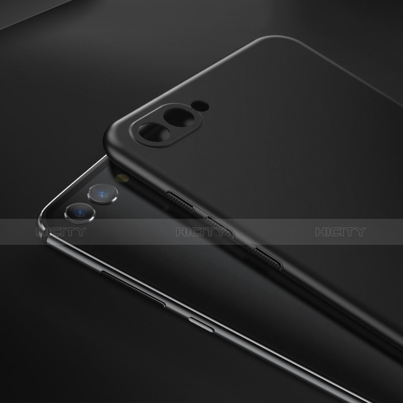 Handyhülle Hülle Kunststoff Schutzhülle Matt M05 für Huawei Honor V10 Schwarz