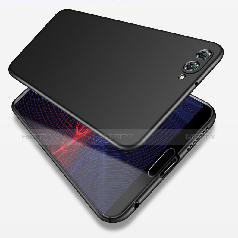 Handyhülle Hülle Kunststoff Schutzhülle Matt M05 für Huawei Nova 2S Schwarz