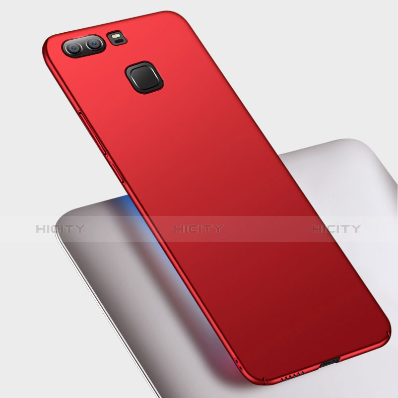 Handyhülle Hülle Kunststoff Schutzhülle Matt M05 für Huawei P9 Rot