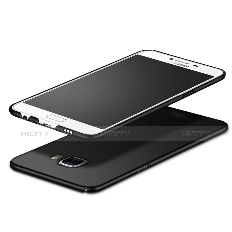 Handyhülle Hülle Kunststoff Schutzhülle Matt M05 für Samsung Galaxy C5 SM-C5000 Schwarz