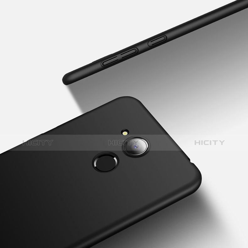 Handyhülle Hülle Kunststoff Schutzhülle Matt M06 für Huawei Honor 6C Pro Schwarz