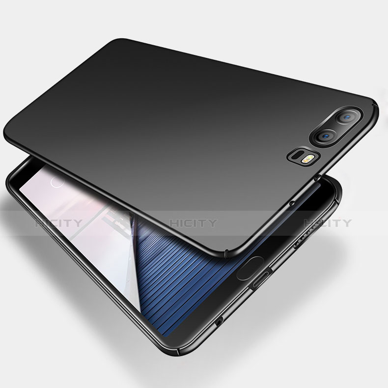 Handyhülle Hülle Kunststoff Schutzhülle Matt M06 für Huawei Honor 9 Premium Schwarz