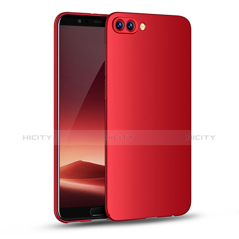 Handyhülle Hülle Kunststoff Schutzhülle Matt M06 für Huawei Honor V10 Rot groß