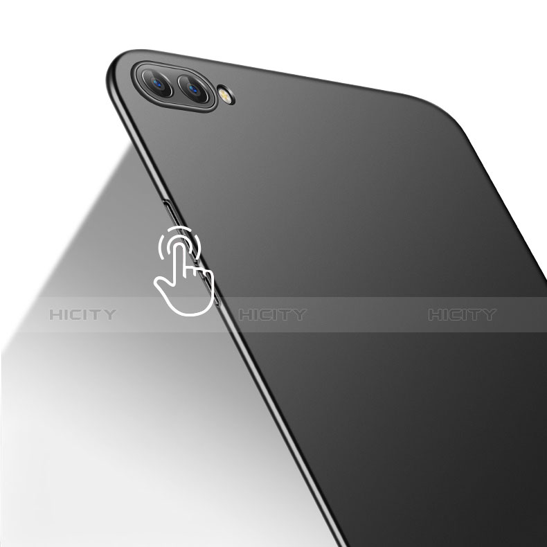 Handyhülle Hülle Kunststoff Schutzhülle Matt M06 für Huawei Honor V10 Schwarz