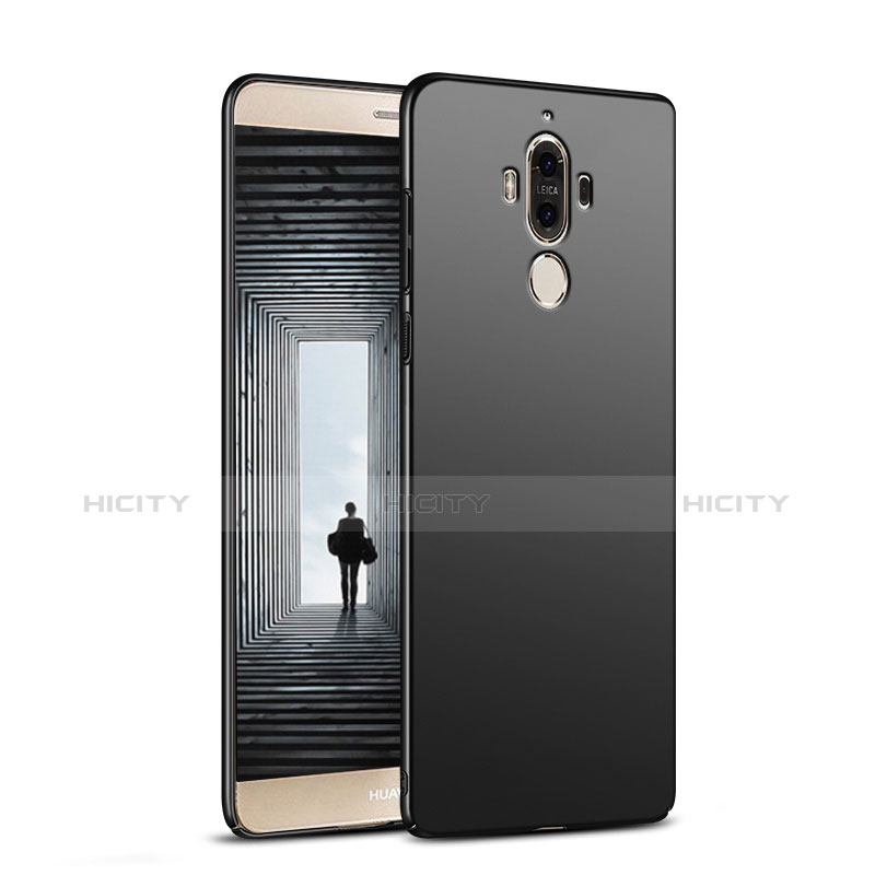 Handyhülle Hülle Kunststoff Schutzhülle Matt M06 für Huawei Mate 9 Schwarz Plus