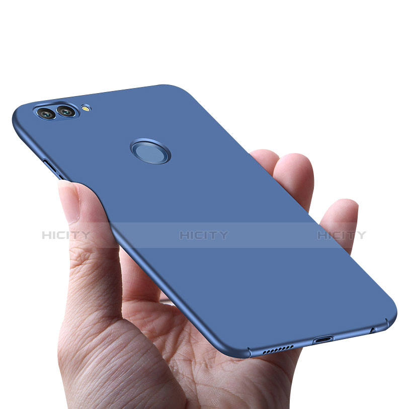 Handyhülle Hülle Kunststoff Schutzhülle Matt M06 für Huawei Nova 2 Plus Blau