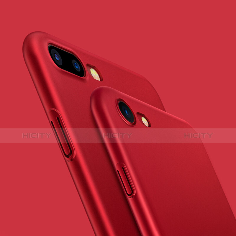 Handyhülle Hülle Kunststoff Schutzhülle Matt M07 für Apple iPhone 7 Rot