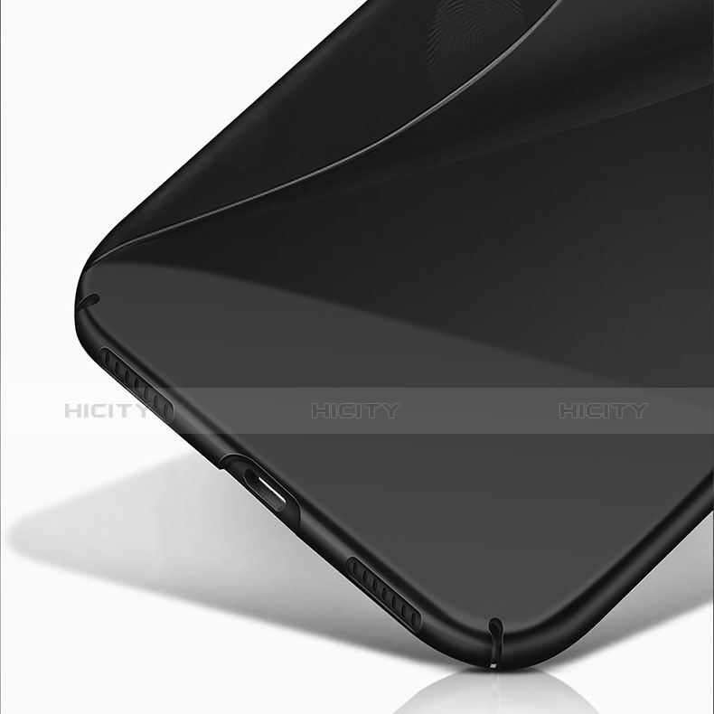 Handyhülle Hülle Kunststoff Schutzhülle Matt M07 für Huawei Enjoy 7 Plus Schwarz