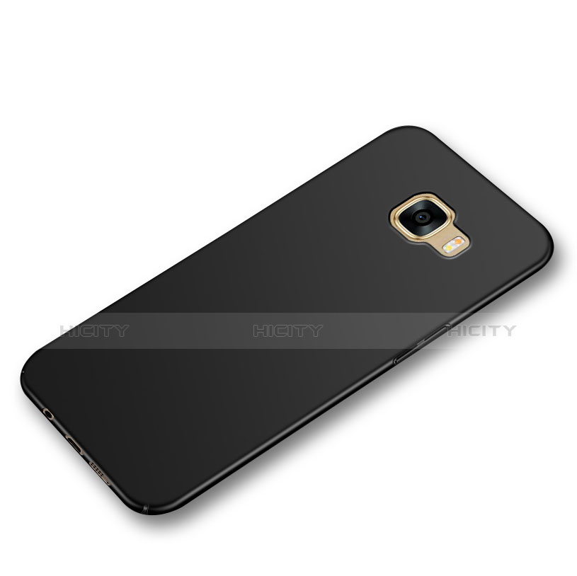 Handyhülle Hülle Kunststoff Schutzhülle Matt M07 für Samsung Galaxy C5 SM-C5000 Schwarz