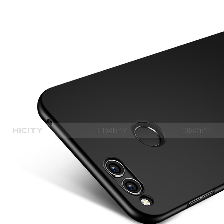 Handyhülle Hülle Kunststoff Schutzhülle Matt M08 für Huawei Honor 7X Schwarz