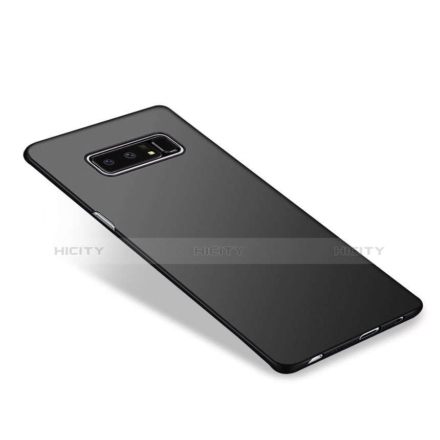 Handyhülle Hülle Kunststoff Schutzhülle Matt M09 für Samsung Galaxy Note 8 Duos N950F Schwarz